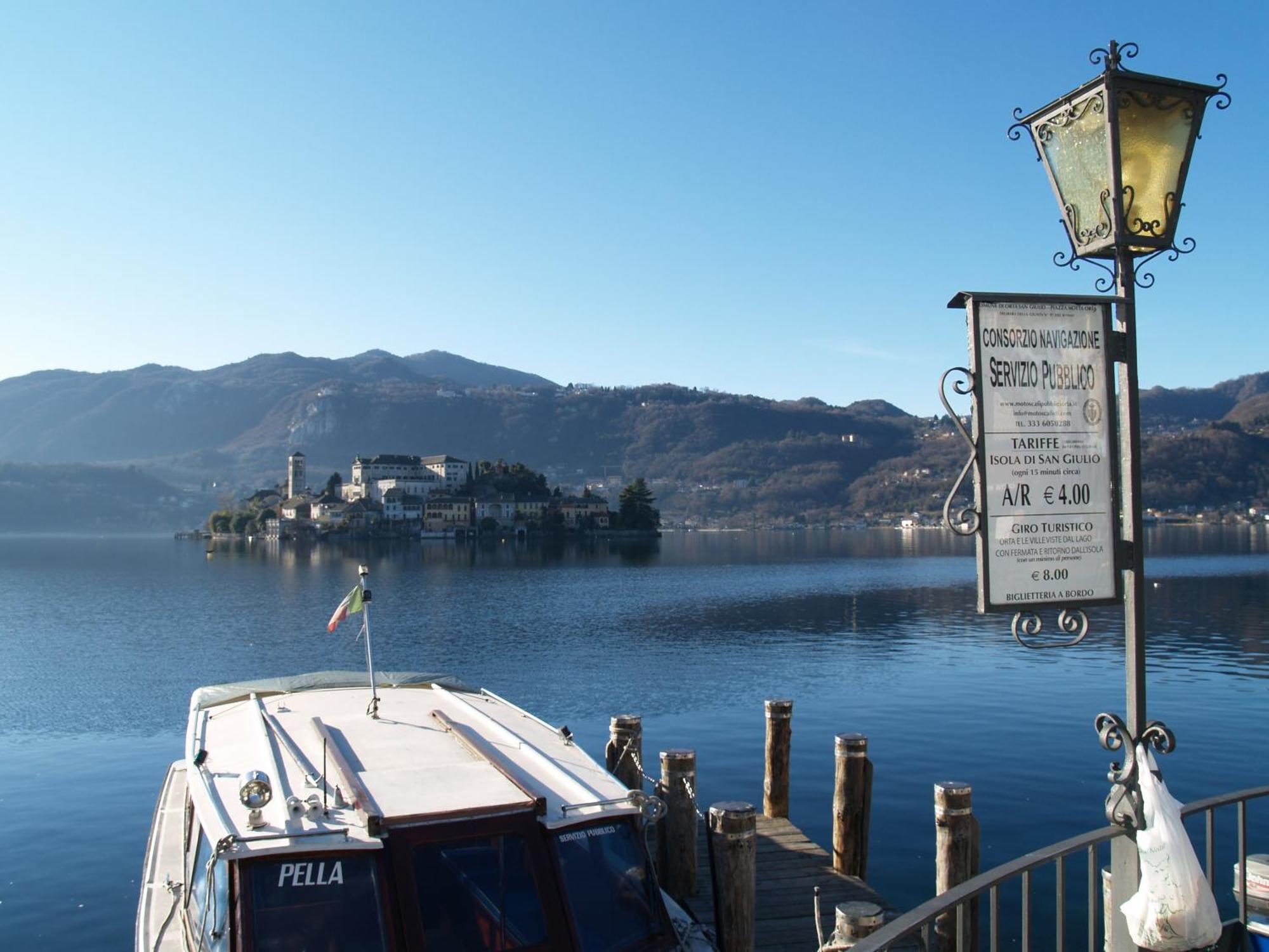 -Ortaflats- Appartamenti Imbarcadero & Palazzotto Orta San Giulio Exteriér fotografie